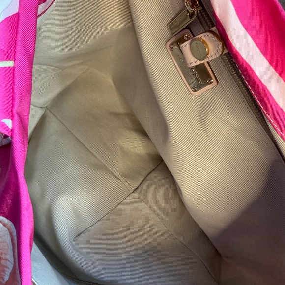 Rare Salvatore Ferragamo Floral Silk Tote – Like New - Picture 4 of 6